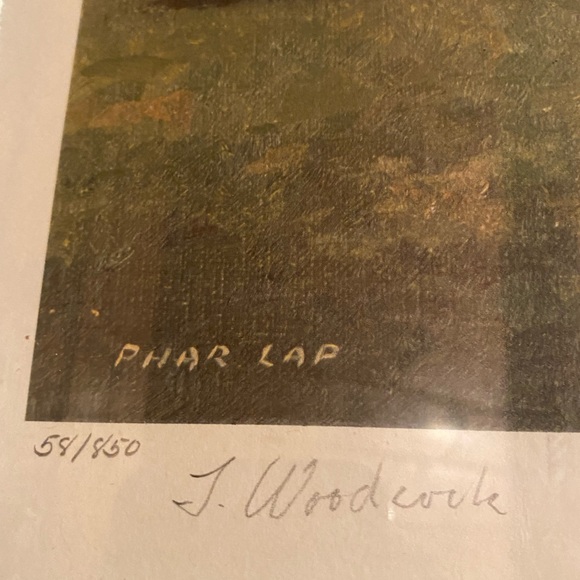 PharLap Print Numbered & Signed - Picture 3 of 5